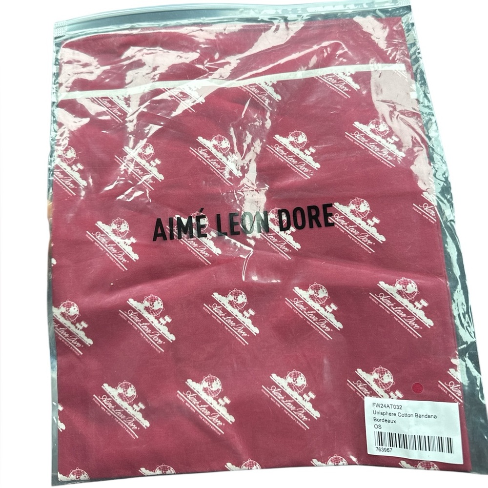 Aime Leon Dore-  Unisphere Repeat Print Bandana